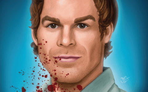Retrato Dexter Morgan